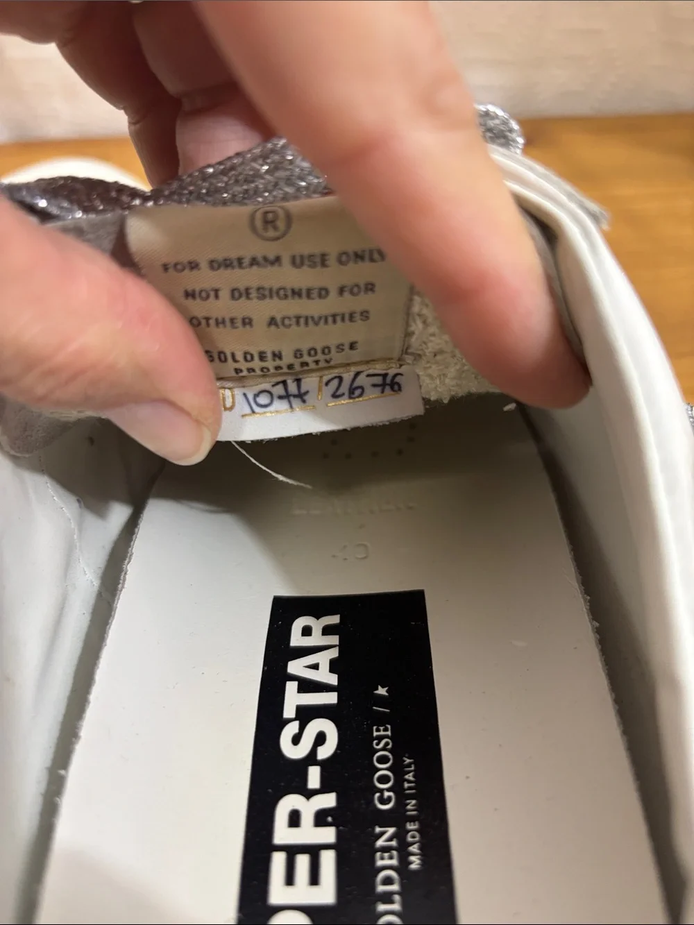 Golden Goose Super-Star sneakers Size 40